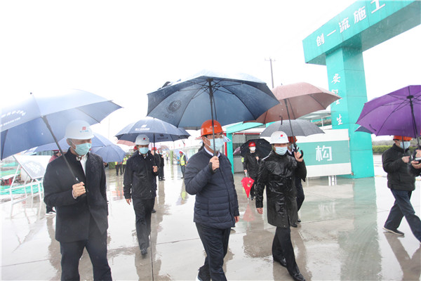市委书记马卫光调研绍兴技师学院项目复工情形