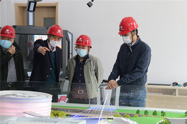 绍兴市住房和城乡建设局党委书记毛红卫莅临绍兴会展中心项目指导事情